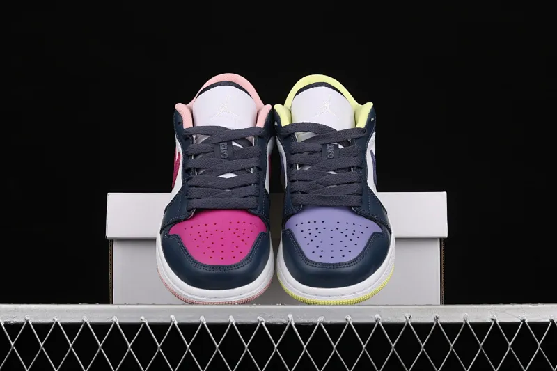 All categories Air Jordan Jordan series basketball shoes Air Jordan 1 Low G version pure original Air Jordan 1 Low AJ1 Joe 1 low-top mandarin duck color matching DJ4342-400